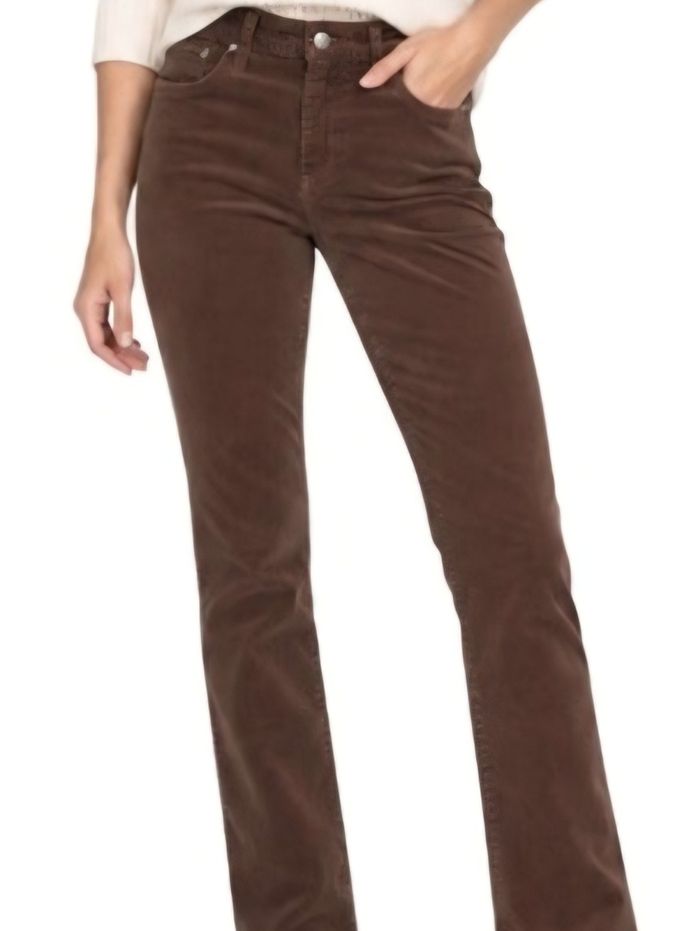 Kut from the Kloth Karen Baby Bootcut Size 10 In Brown, EUC.